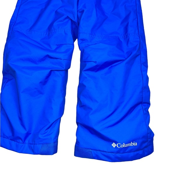 New Columbia Winter Snow Pants Snow Bibs XXS 4/5 Blue - Picture 12 of 17